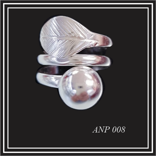 Abala Silver Band Ring