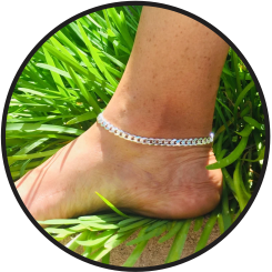 PB  Ankel Bracelets
